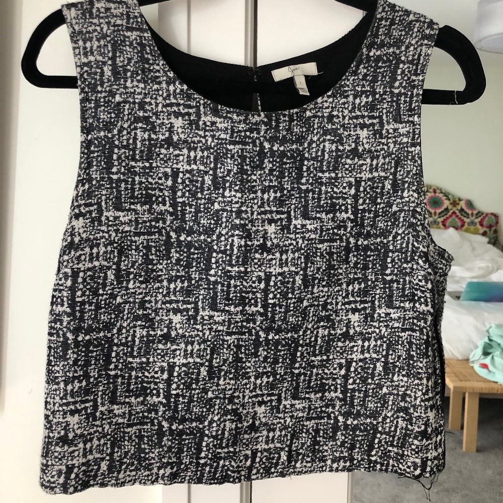 Tweed Joie Crop Top